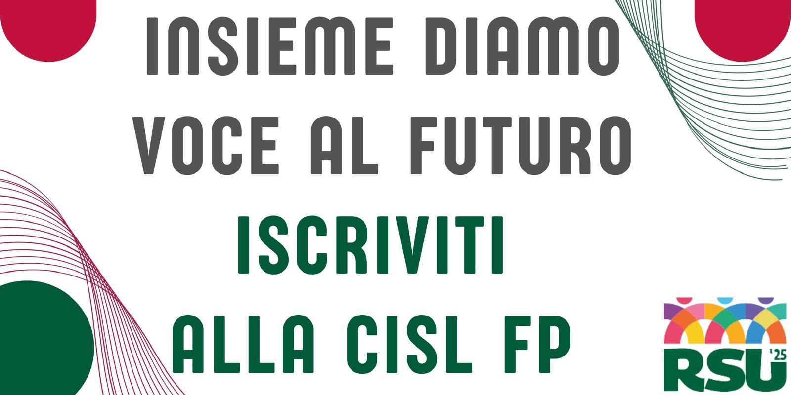 Iscrizioni Funzione Pubblica CISL